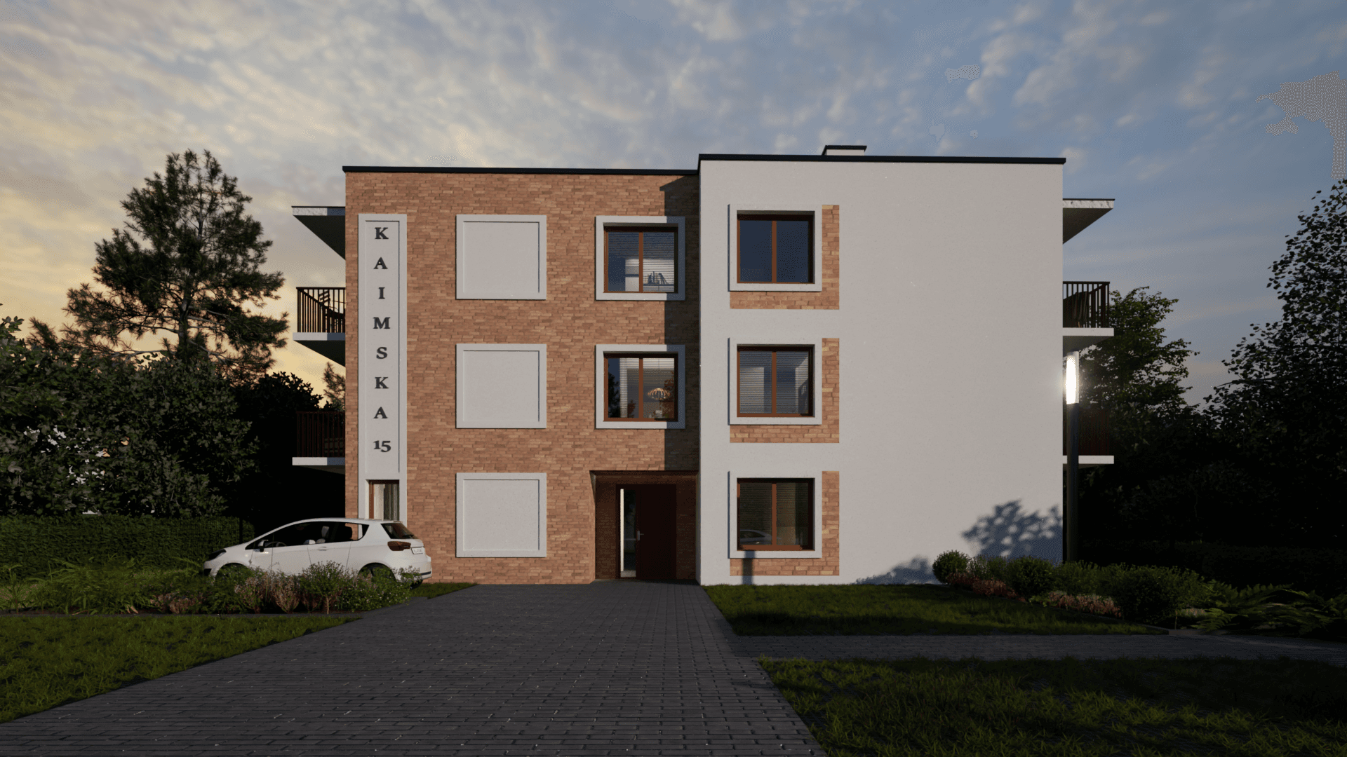 Wizualizacja inwestycji — ujęcie 2